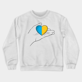 We support Ukraine Crewneck Sweatshirt